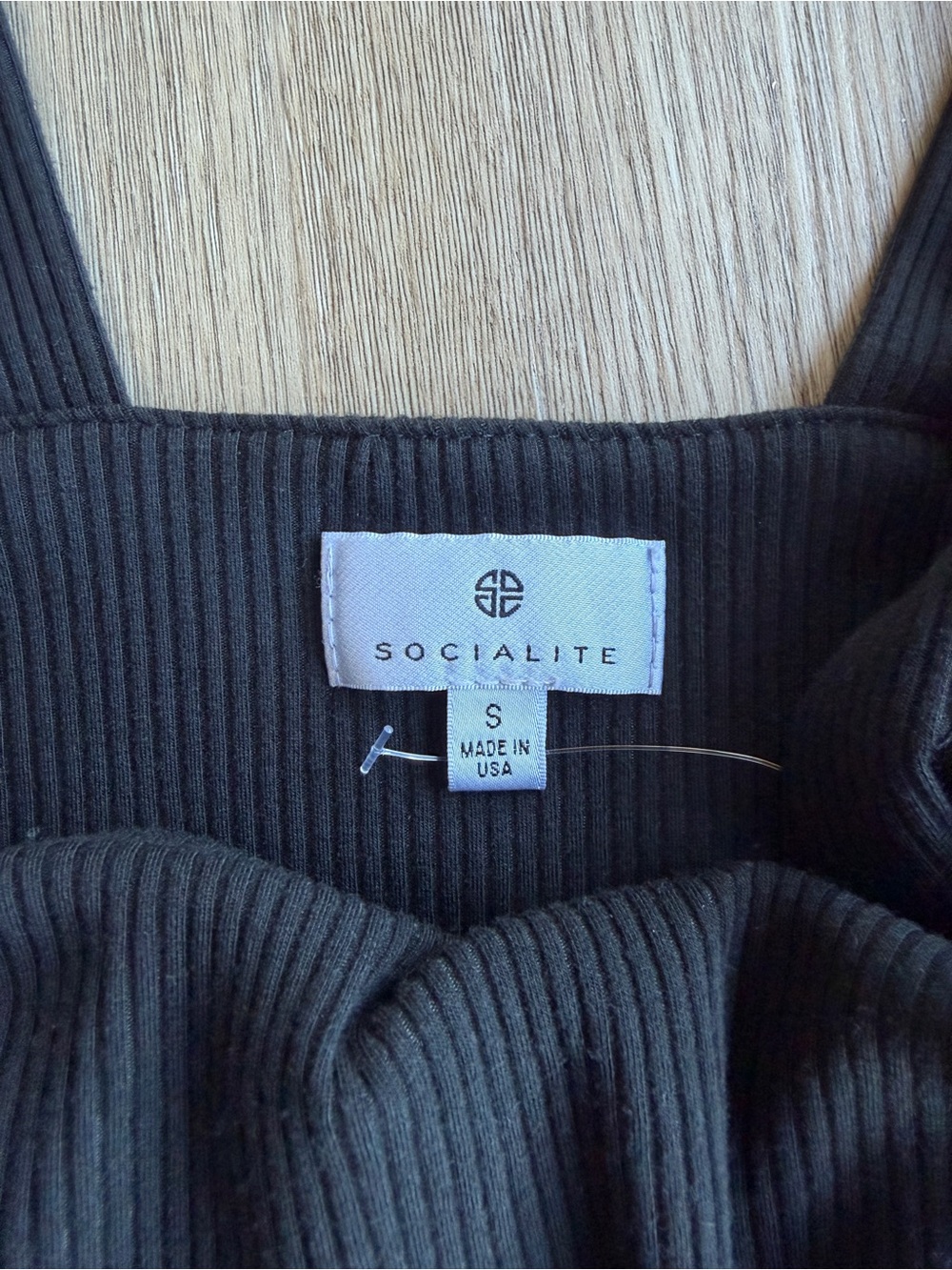 Socialite Black Midi Dress - Picture 3 of 3